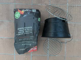 Barbacoa Portátil Mini + Carbón