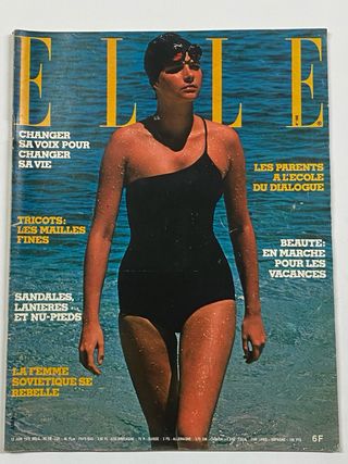 ELLE Revista 150 numeros de los años 70’,80’