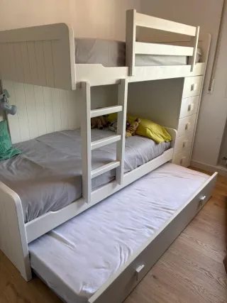 Cama tren de DM 3 camas