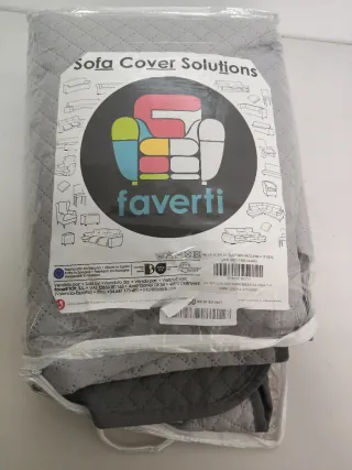 Fondello Imbottito per Divano 4 Posti Grigio