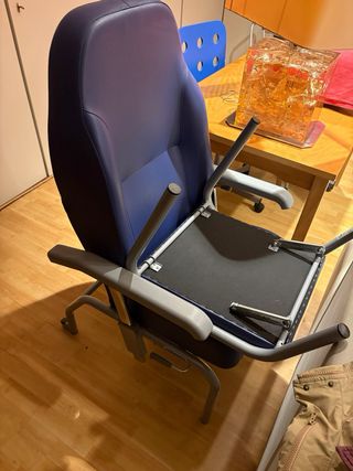 Poltrona ergonomica geriatrica/sanitaria