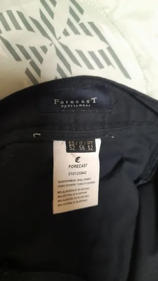 Pantalón chino hombre negro