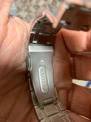 Reloj Lotus Plateado Azul