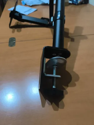 Brazo para monitor Hama negro