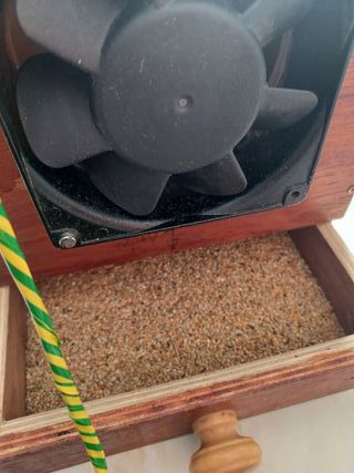 Limpiador de semillas para pájaros