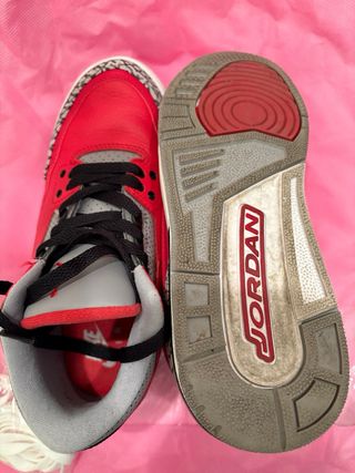 Nike Air Jordan 3 Retro SE GS Red Cement