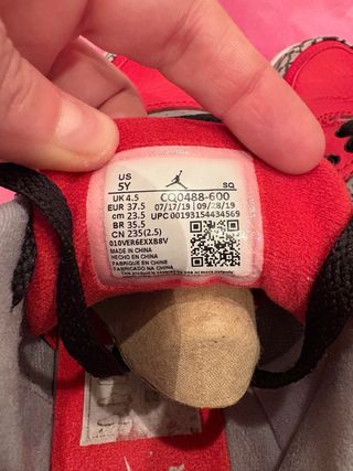 Nike Air Jordan 3 Retro SE GS Red Cement