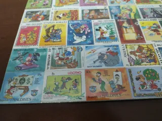 Collezione francobolli Walt Disney