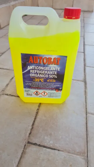 Refrigerante Orgánico 50% Amarillo