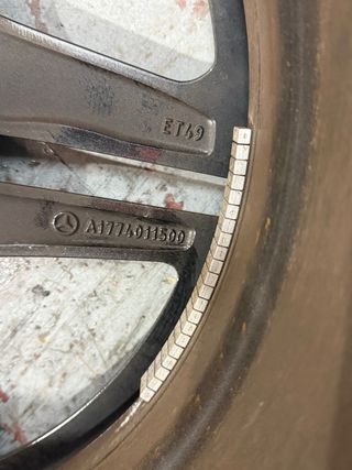 Llantas AMG Mercedes (4 unidades)