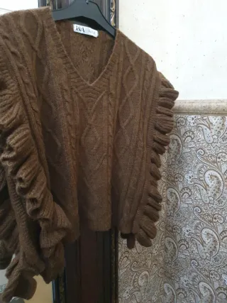 Chaleco I&A de punto Marrón