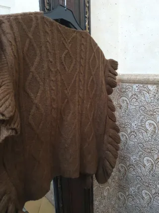 Chaleco I&A de punto Marrón