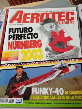 Revistas de AEROTEC aeromodelismo