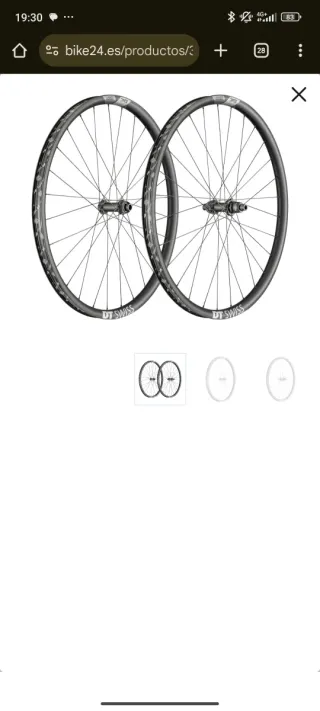 Llantas DT SWISS XMC 1501 Carbon