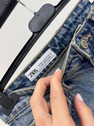 Jeans Zara donna vita alta