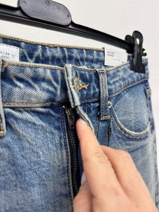 Jeans Zara donna vita alta