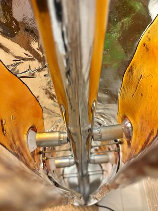 Lampada terra Mazzega Carlo Nason vintage Murano