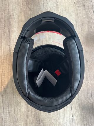 Casco Moto Modular BLD Negro Rojo