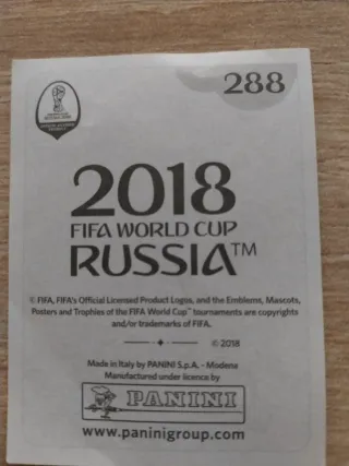 Cromo de Lionel Messi - FIFA World Cup 2018