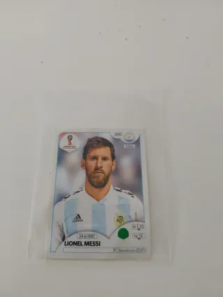 Cromo de Lionel Messi - FIFA World Cup 2018