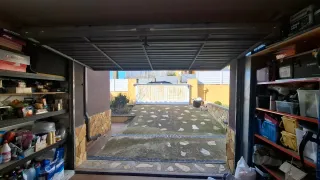 Puerta de garaje basculante hierro galvanizado