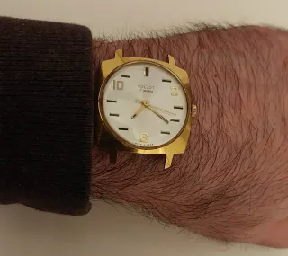 Orologio Poljot Vintage Oro Bianco 《AU 20Mk》