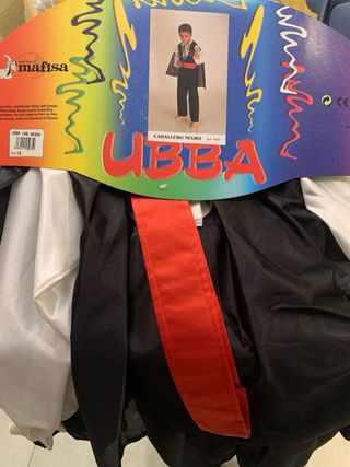 Disfraz El Zorro niño talla 10