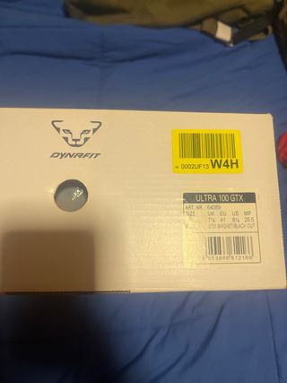 Zapatillas Dynafit Trail Running Negras Naranja 41