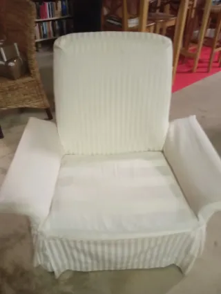 Poltrona relax tessuto a righe