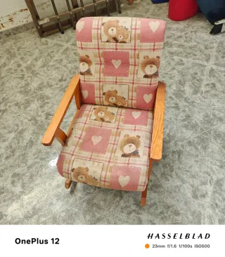 Mecedora infantil con ositos