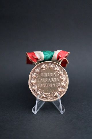 Medalla Italiana Unidad de Italia 1848-1918