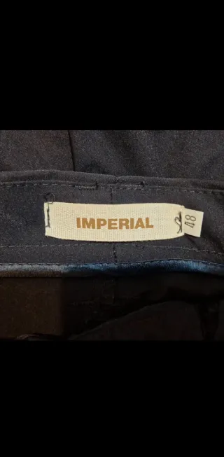 Pantaloni Imperial Uomo Taglia 48 Blu