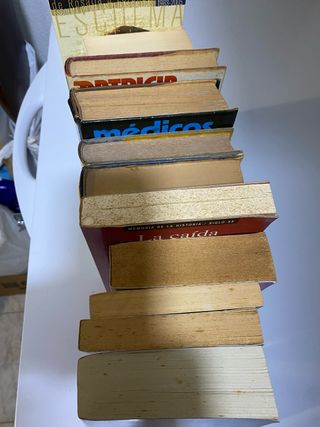 Lote de libros  bastante antiguos año76 algunos