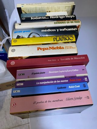 Lote de libros  bastante antiguos año76 algunos