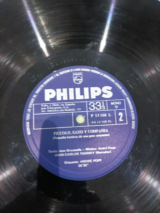 Pedro y el Lobo Vinilo Prokofiev