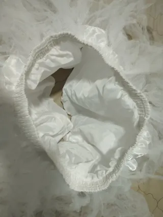Falda Tutú Blanca Adulto Talla Única
