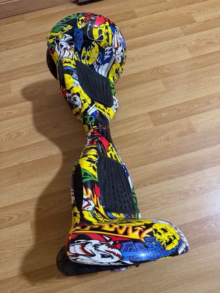 Hoverboard con diseño graffiti