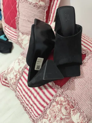 Sandalias ASOS tacón negras T39