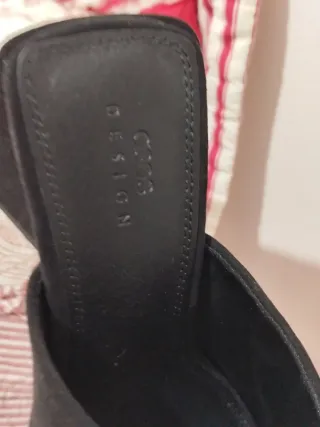 Sandalias ASOS tacón negras T39