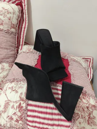 Sandalias ASOS tacón negras T39