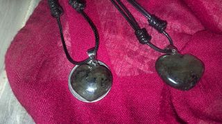 Colgante Corazón Labradorita Multicolor