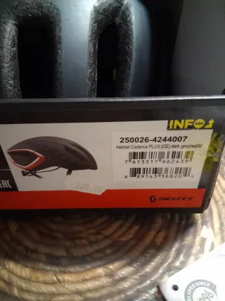 Casco Scott Cadence Plus Negro/Naranja