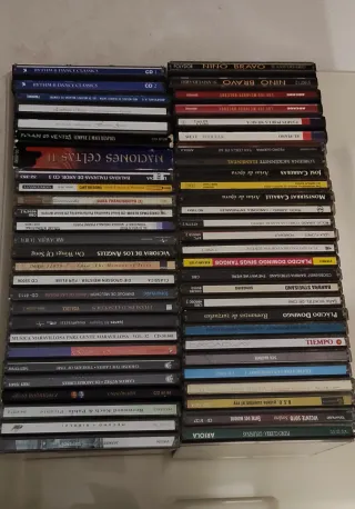 50 CDs Música Variada Clásica Ópera Flamenco Pop