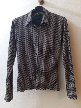 Camicia in flanella stampata da donna Taglia M
