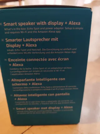 Amazon Echo Spot Nuevo Sin Estrenar