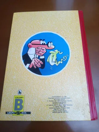 Libro cómico de Mortadelo y Filemón.