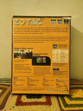 Zotac GeForce 9800GTX+ Tarjeta Gráfica Retro nueva