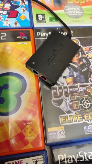 2 PlayStation PS2 + lotto di giochi + vari controller