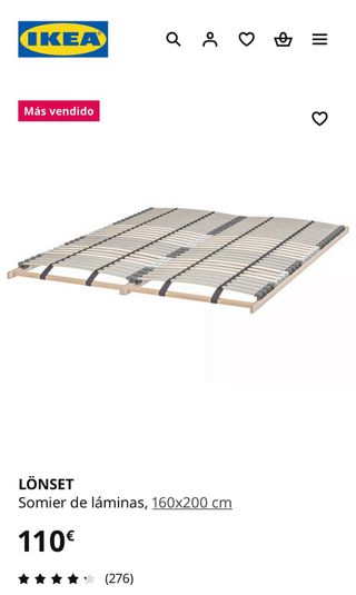 Estructura SONGESAND Ikea 160x200