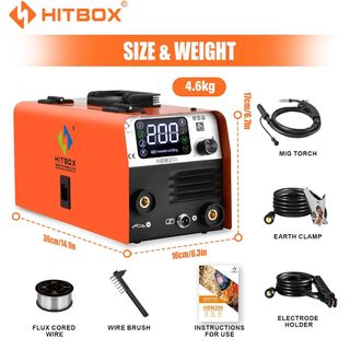 SOLDADOR COMPACTO 3 EN 1 MIG (SIN ABRIR)